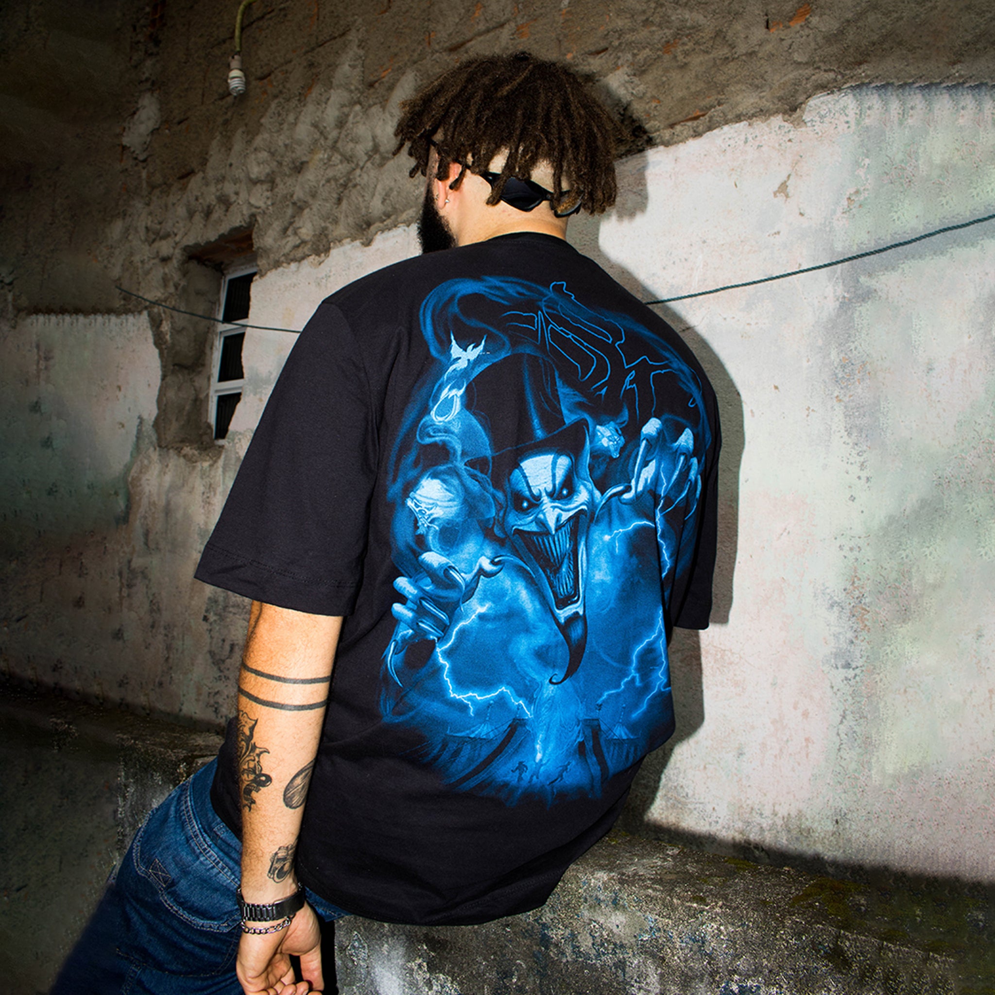 Camiseta Sewer "Circus" Preta