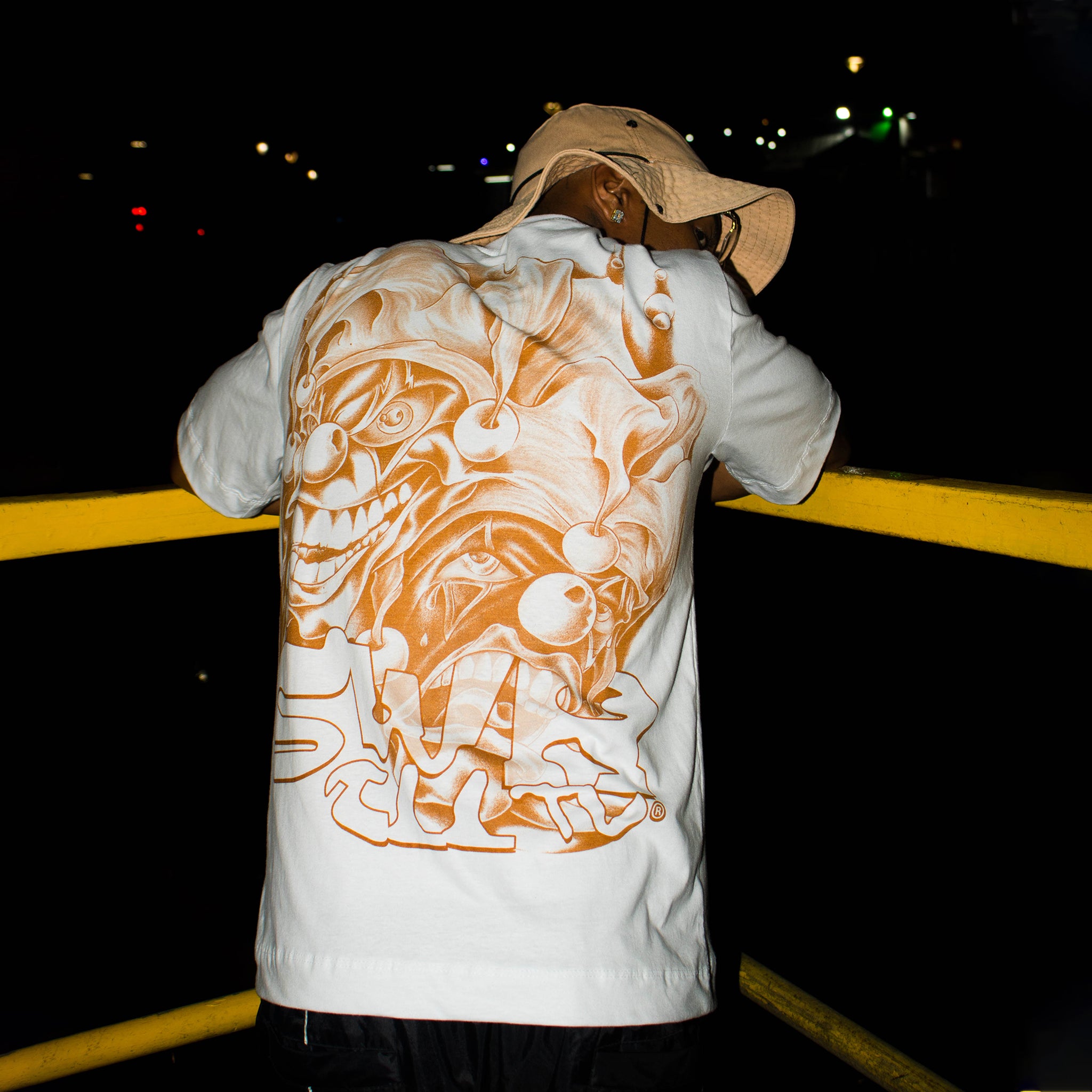 Camiseta Sewer "DH/VA" Branca