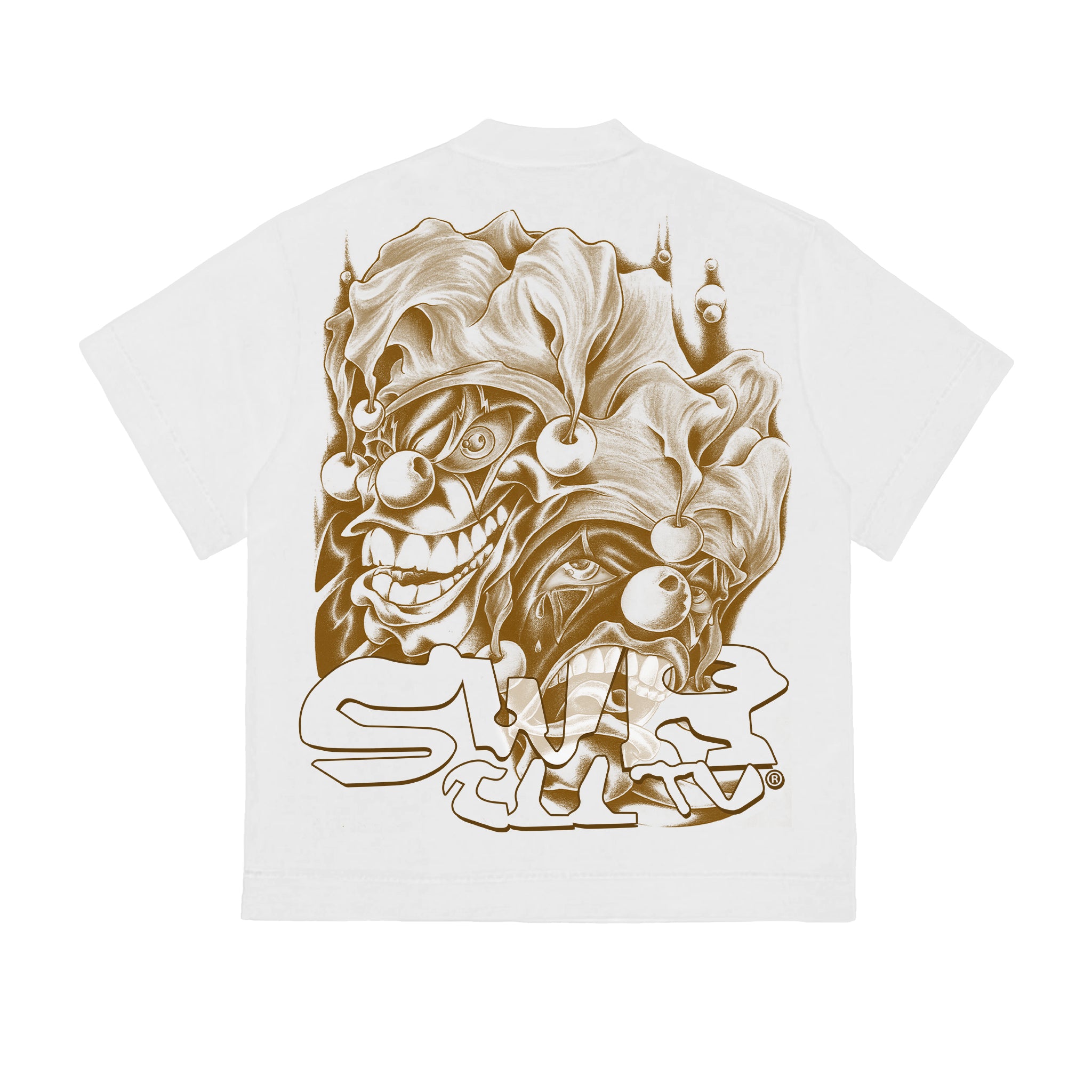 Camiseta Sewer "DH/VA" Branca