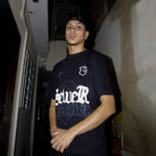 Camiseta Sewer "Eu Não Desisti." Preta