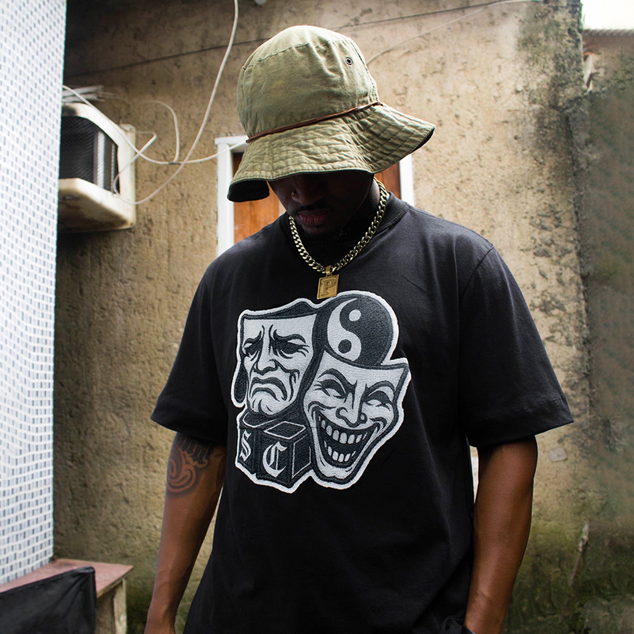Camiseta Sewer "SC Dice" Preta