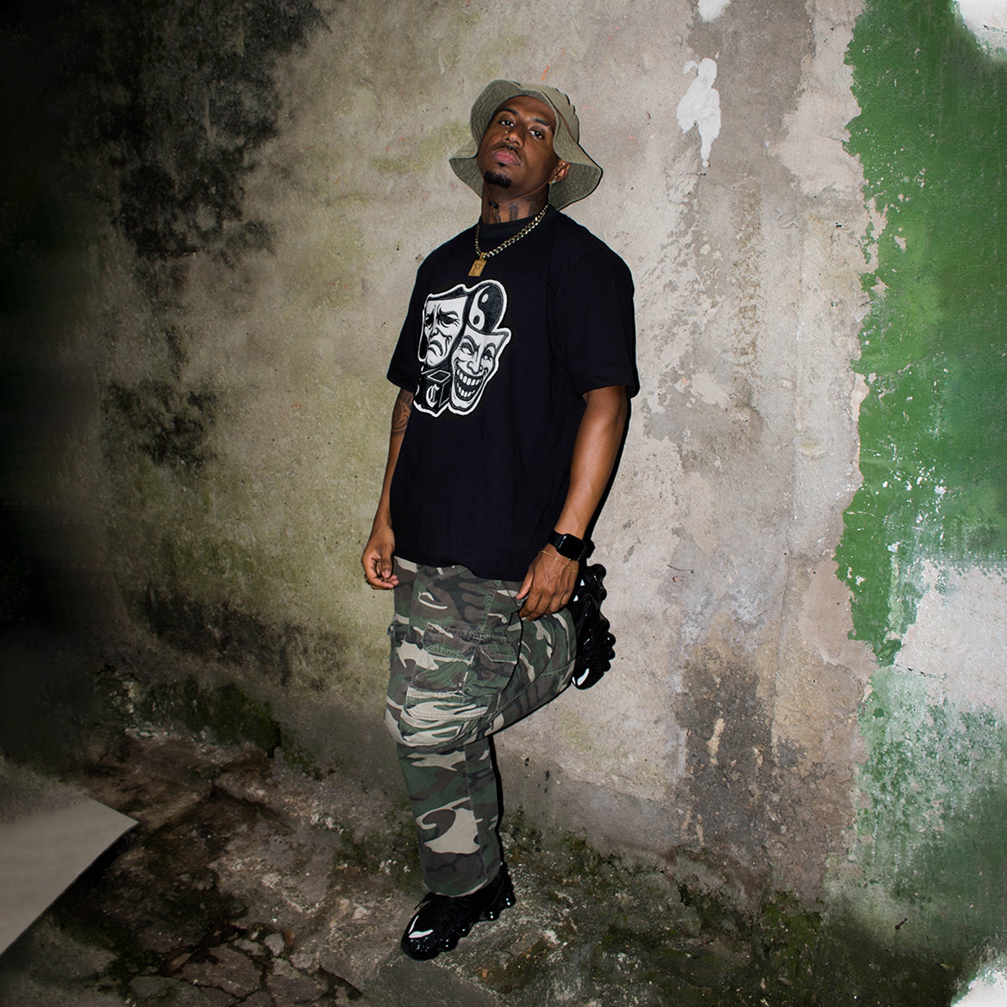 Camiseta Sewer "SC Dice" Preta