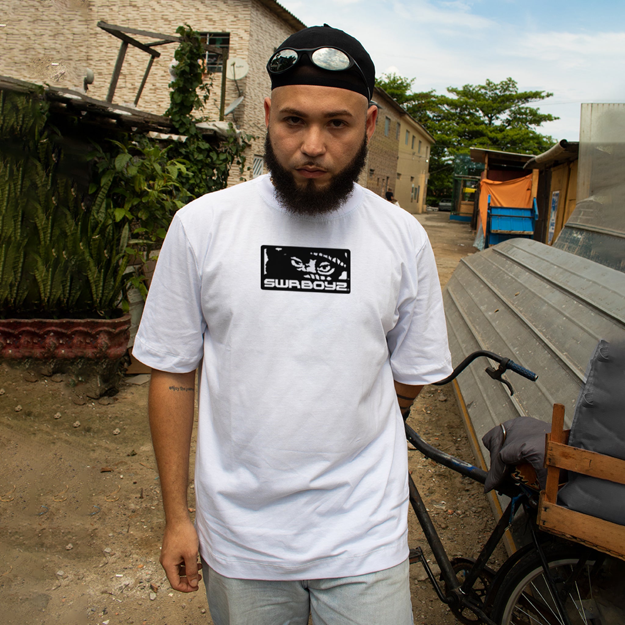 Camiseta Sewer "SWR BOYZ®" Branca