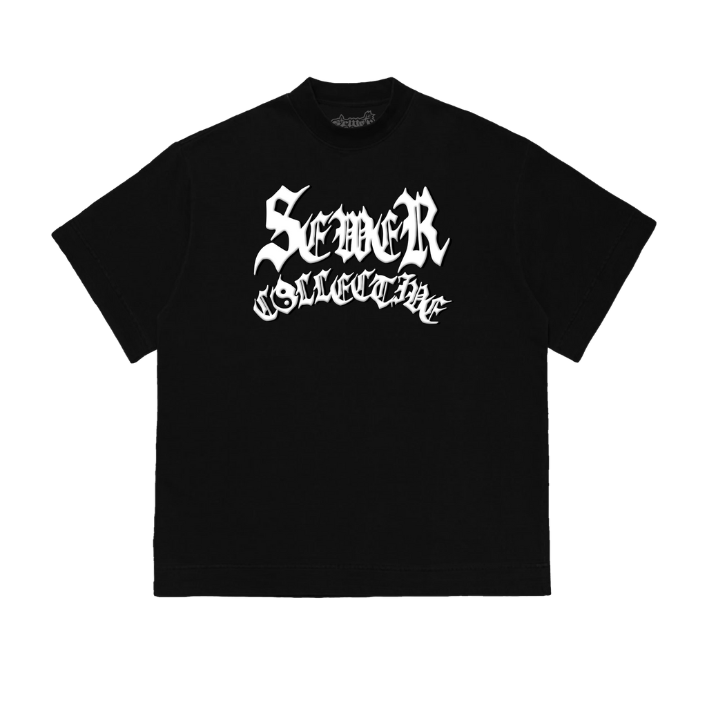 Camiseta Sewer "C☯LLECTIVE" Preta