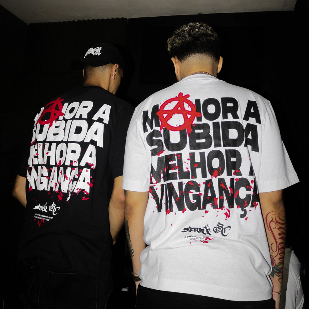 Camiseta Sewer "maSmaV" Branca